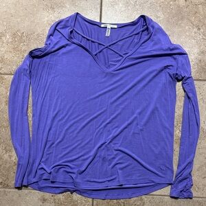 EUC Purple VS PINK long sleeve shirt - small